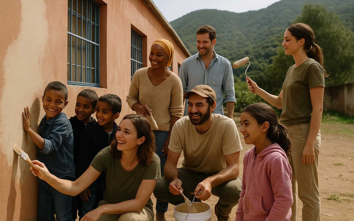 voyage team building solidaire en Tunisie